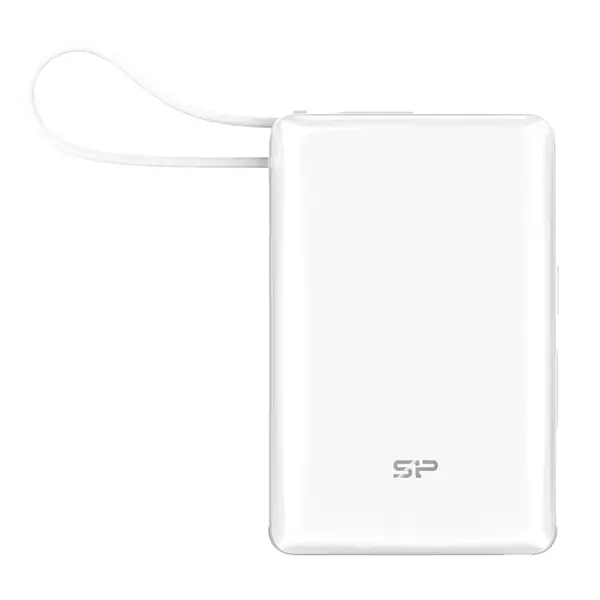 SILICON POWER Power Bank, CP10, 10000mAh, BSMI, PSE, INT., White SP10KMAPBKCP101W