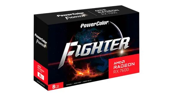 PowerColor Radeon RX 7600 Fighter 8GB GDDR6: Мощна и ефективна графична карта за игри