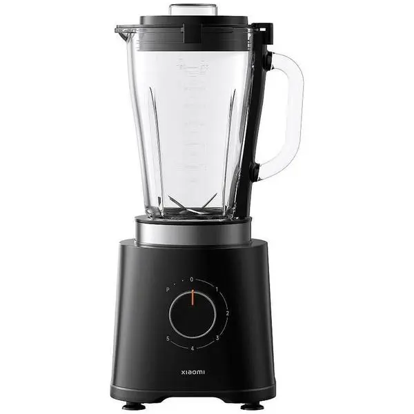 Блендер Xiaomi Blender, 600W, 1.75 л. вместимост, 5 скорости, 6 остриета от неръждаема стомана, черен