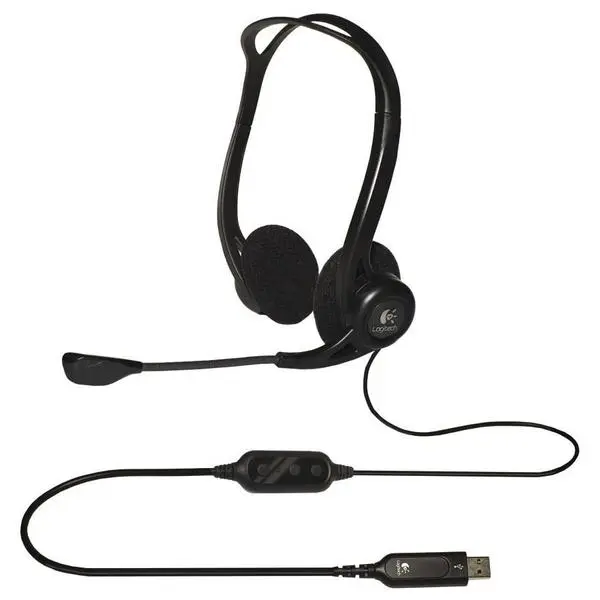 LOGITECH Corded USB Stereo Headset PC 960 - Business EMEA - 981-000100