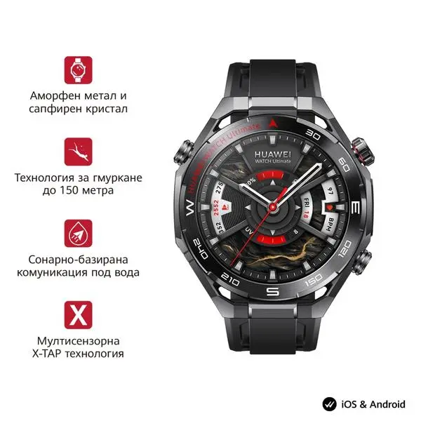 Huawei Watch Ultimate 2 March-B19 Black - 6942103169229