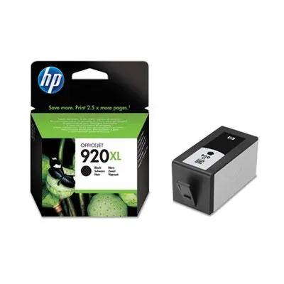 HP 920XL Black Officejet Ink Cartridge - CD975AE
