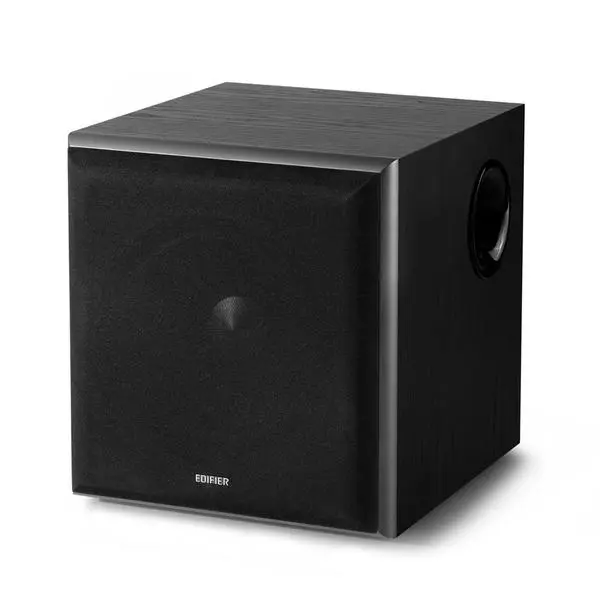 Субуфер Edifier T5 (Разопакован продукт), 1.0, 70W, RCA, черен, 8" (20.32 cm) говорител