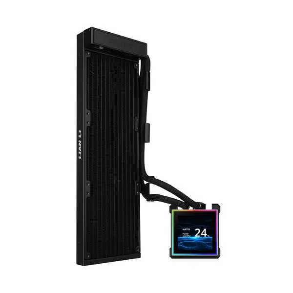Lian Li водно охлаждане Water Cooling Water Cooling HydroShift II LCD-S 360N Black (G89.GHS2LCDS36NB.00)
