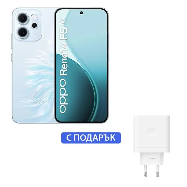 Мобилен телефон Oppo Reno 14 FS Opal Blue 12+512GB (v)