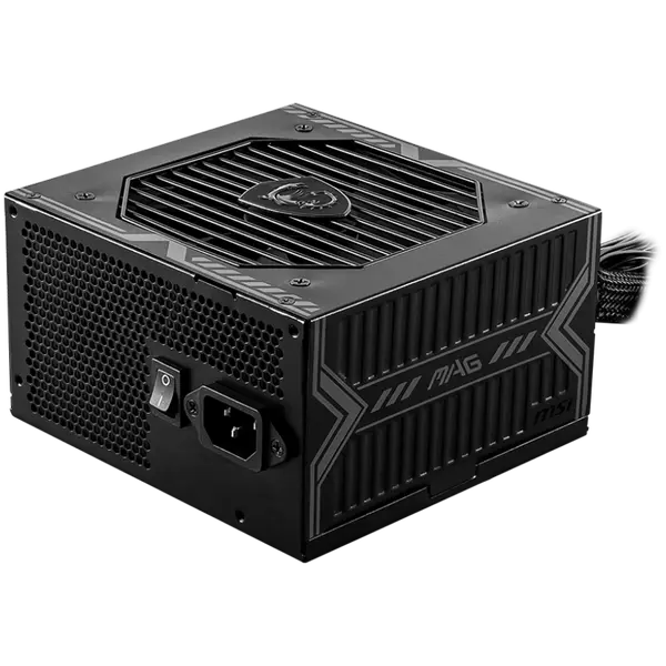 Захранване MSI MAG A750BN, 750W, 80 Plus Bronze, 120mm Low Noise Fan, Protections: OCP/OVP/OPP/OTP/SCP - MAG_A750BN_PCIE5