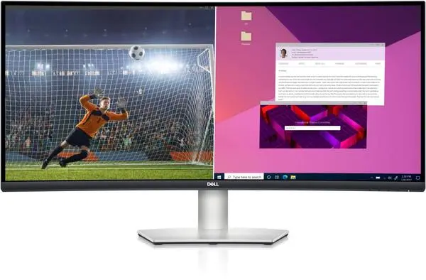 Dell  34" Curved Anti-Glare, 21:9, IPS, 4ms GtG, AMD FreeSync, 3000:1, 300 cd/m2, WQHD (3440x1440) at 100Hz - S3423DWC