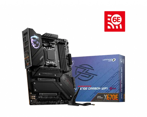 Дънна платка MSI MPG X670E CARBON WIFI /AM5 - 67265