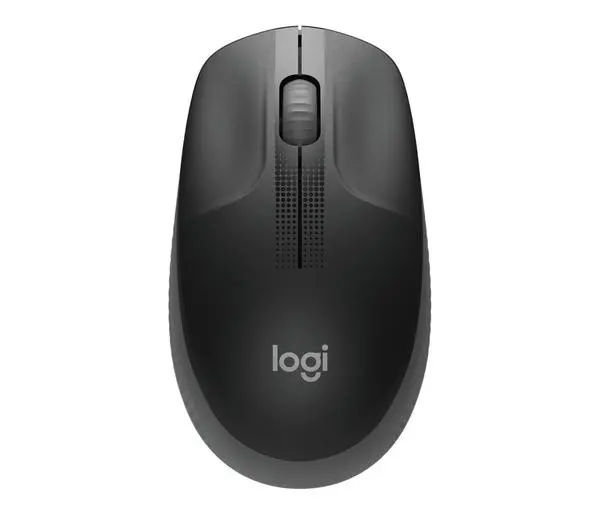 Logitech M190 Full-size Wireless Mouse - CHARCOAL - 2.4GHZ - N/A - EMEA - M190 - 910-005905