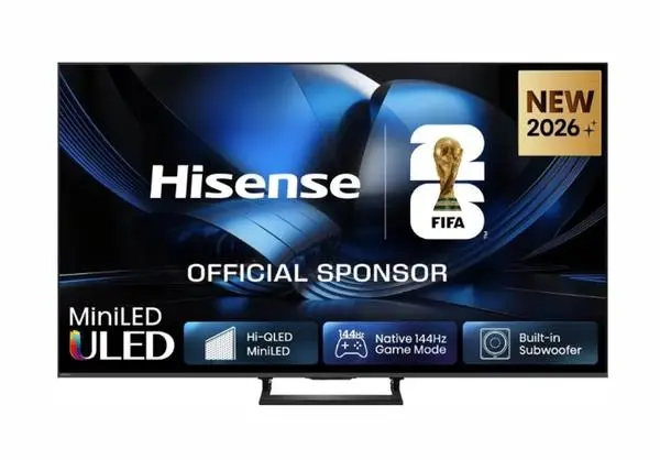Hisense 50" U7SE, 4K Ultra HD 3840x2160, ULED, FALD, Quantum Dot, 144Hz, IPS, HDR 10+, HLG, Dolby Vision IQ - 50U7SE