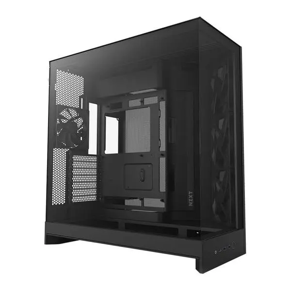Кутия NZXT H9 Flow Dual-Chamber - Matte Black - NZXT-CASE-H92FB-01
