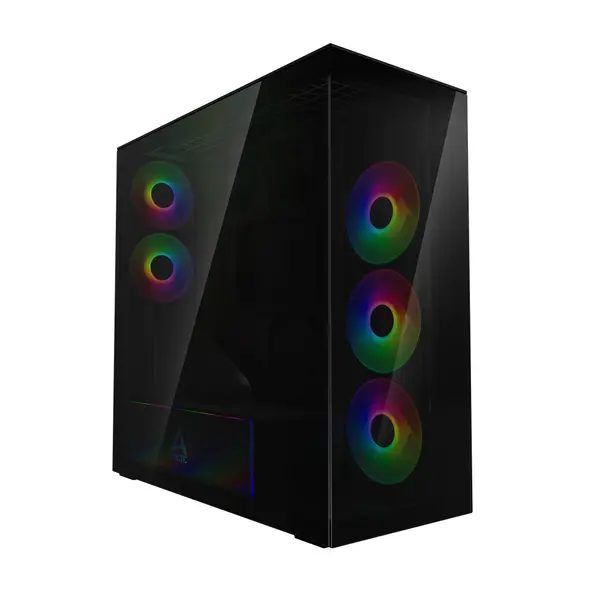 Кутия за компютър Arctic Xtender VG - Black Mid-Tower - ARCTIC-CASE-ACPCC00016A