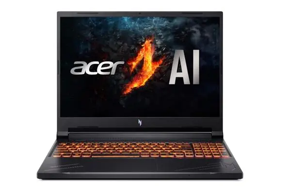 Лаптоп Acer Nitro 16 AMD Ryzen 5 8645HS 4.30 GHz, 16 MB cache, 16GB (1x16GB), SSD 512GB PCIe Gen4 NVMe - NH.QRWEX.00D