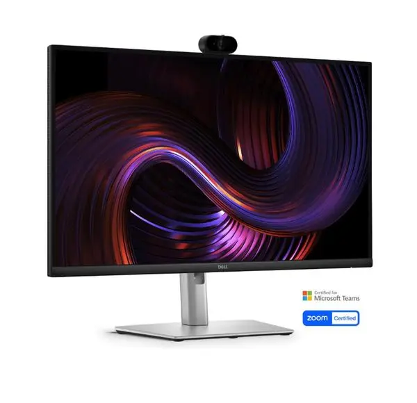 Dell  27" Webcam Monitor, IPS Anti-Glare, 5ms, 100 Hz, 1500:1, 350 cd/m2, QHD 2560x1440, 99% sRGB, HDMI - P2726DEV