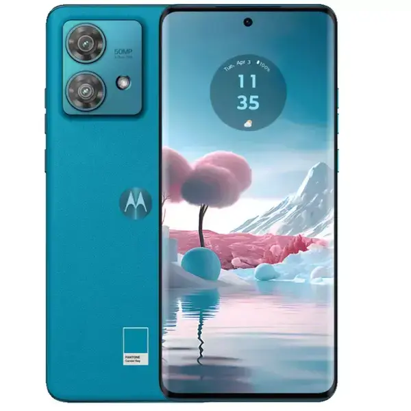 Motorola - Edge 40 Neo, 6.55'', 12GB/256GB, Caneel Bay, PAYH0038PL