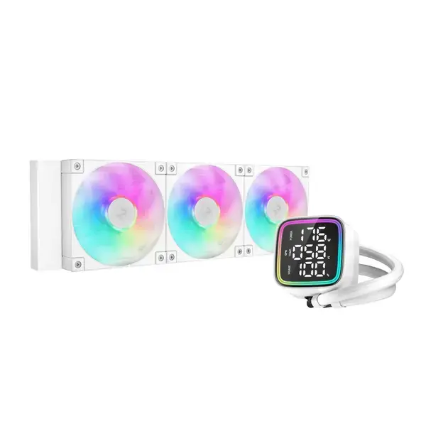 DeepCool Водно охлаждане Water Cooling LD360 WH LED Display, A-RGB - R-LD360-WHDMMN-G-1