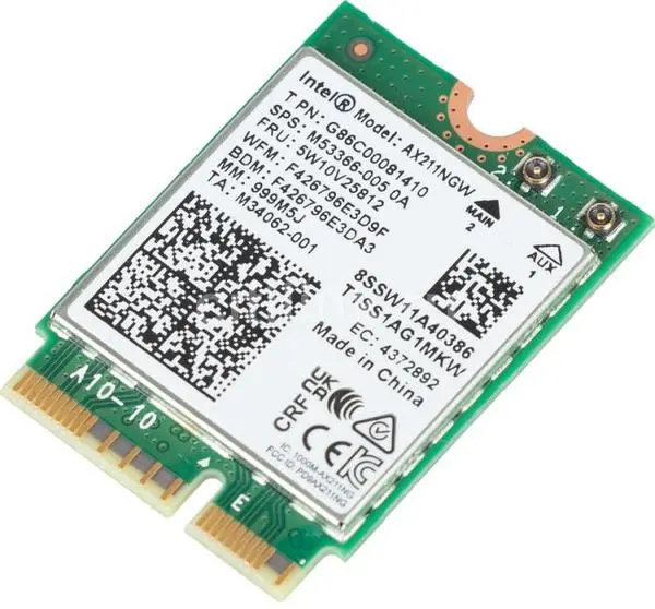Мрежова карта Intel Wi-Fi 6E AX211 (Gig+), 2230, 2x2 AX R2 (6GHz)+BT, No vPro