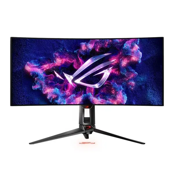 Asus ROG Swift OLED PG34WCDM (90LM09L0-B01A70), 34" (86.36cm) OLED панел, 240Hz, 3440 x 1440, WQHD, 0.03ms, 1 500 000:1, 450cd/m2, DisplayPort, HDMI