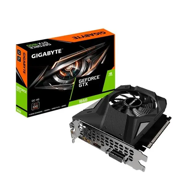Gigabyte GTX1650 D6 OC 4GB DDR6, 128bit, DisplayPort, HDMI, DVI - GV-N1656OC-4GD