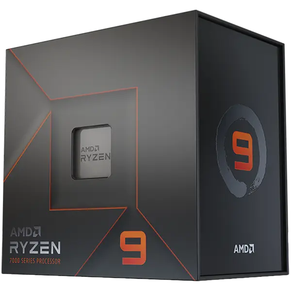 AMD CPU Desktop Ryzen 9 12C/24T 7900X (4.7/5.0GHz Boost,76MB,170W,AM5) box, with Radeon Graphics - 100-100000589WOF