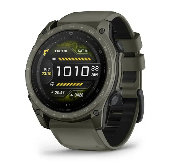 Garmin tactix 8 - 51 мм, AMOLED - Включва Applied Ballistics Ultralight Solver и Olive Drab Cerakote покритие - 010-04553-11