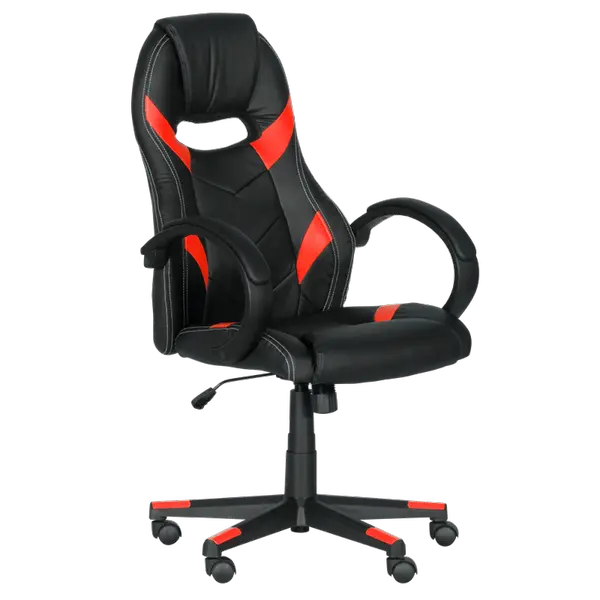 Геймърски стол Carmen 7605 - черен - червен - 3520044