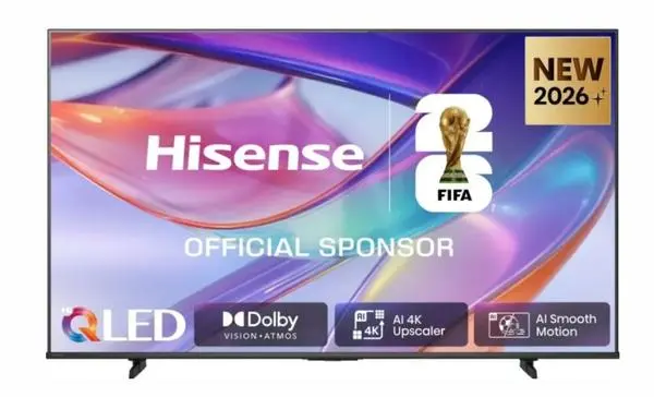 Hisense 50" E7S, 4K Ultra HD 3840x2160, QLED, Quantum Dot, HDR 10+, HLG, Dolby Vision, DTS Virtual X - 50E7S