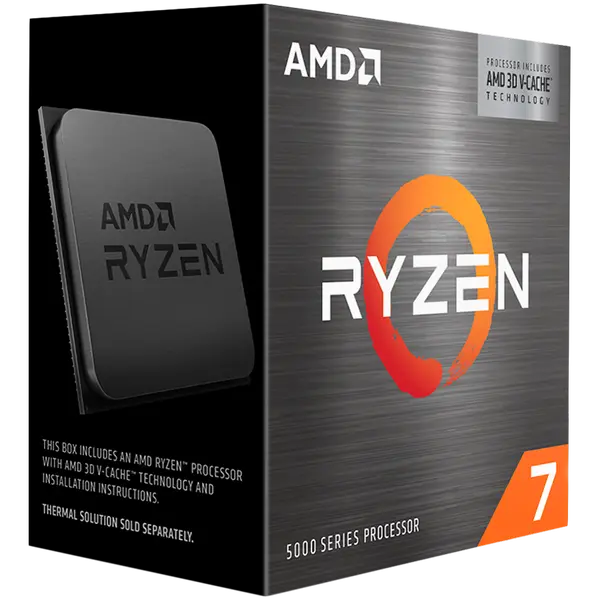 AMD CPU Desktop Ryzen 7 8C/16T 5800X3D (3.4/4.5GHz Boost,96MB,105W,AM4) Box - 100-100000651WOF