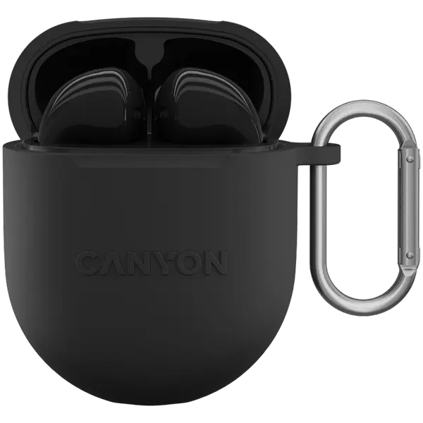 CANYON headset TWS-6 Black - CNS-TWS6B