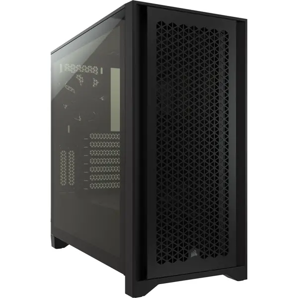 Моето ревю за кутията Corsair 4000D Airflow Mid Tower, Tempered Glass, Черна - CRS-CASE-9011200-WW