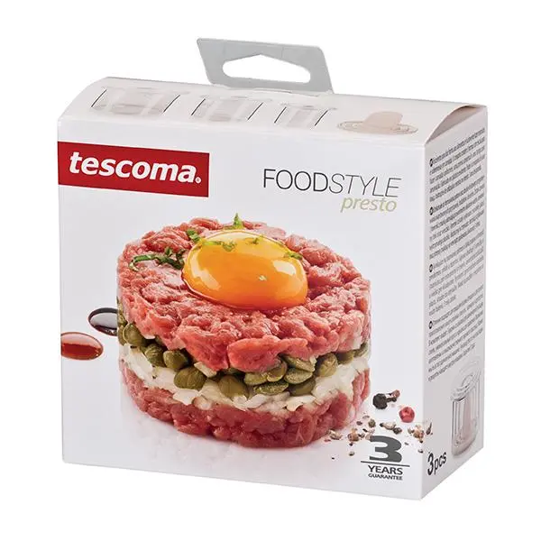 Комплект рингове за оформяне на храна Tescoma Presto 5 части, кръг - 109809