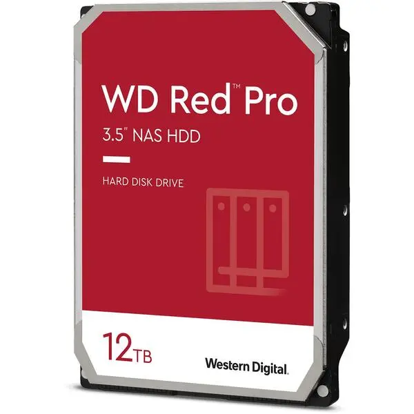 Western Digital WD Red Pro 3.5" 12 TB Serial ATA III -  (К)  - WD121KFBX (8 дни доставкa)