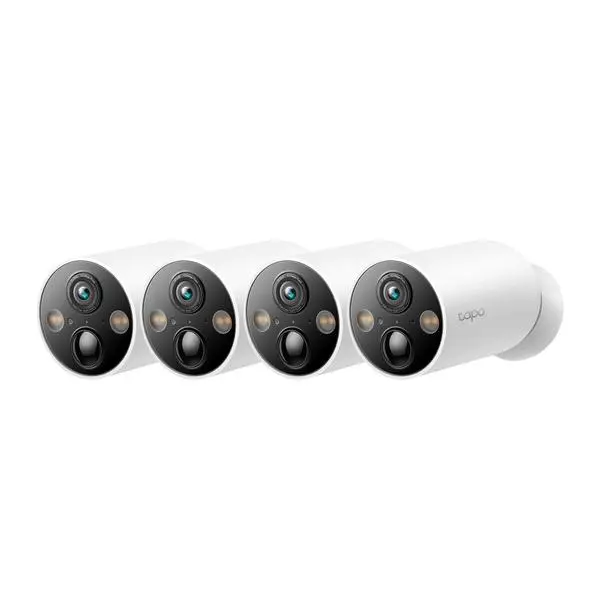 Интелигентна безжична охранителна камера TP-Link Tapo C425(4-pack), 15/20/(25/30)fps