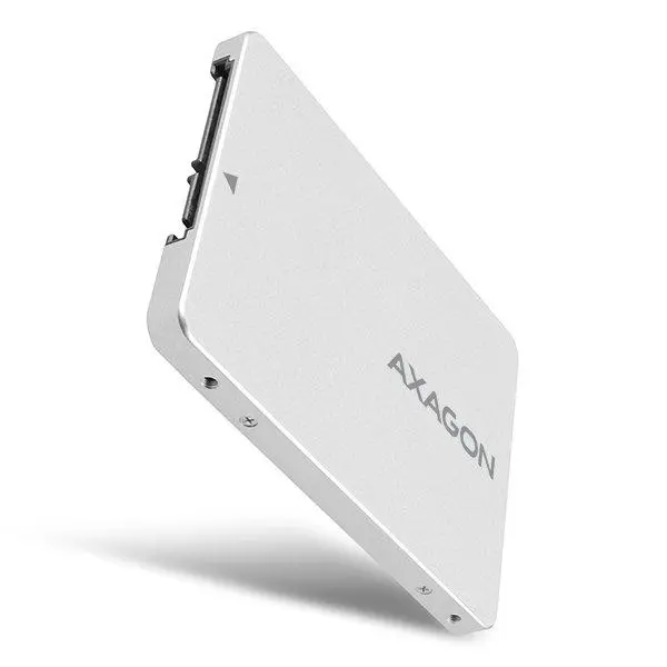 AXAGON RSS-M2SD SATA - M.2 SSD SATA, up to 80mm SSD, ALU body - RSS-M2SD