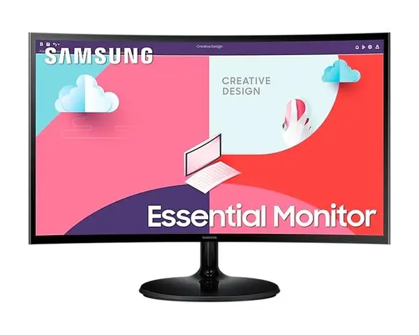 Samsung 24C364 24”: Извит IPS монитор с невероятна картина