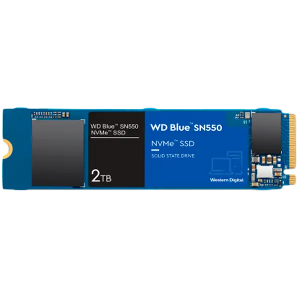 SSD WD Blue (M.2, 2TB, PCIe Gen3) - WDS200T2B0C