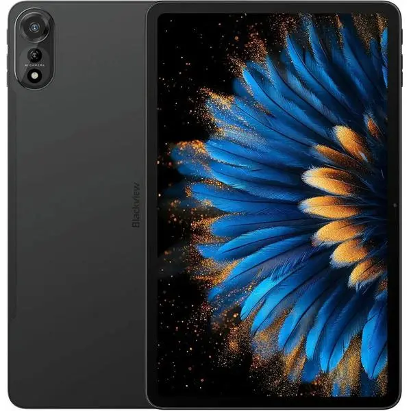 Таблет Blackview MEGA 2 Wi-Fi (сив), 12" (30.48cm) 1920x1200 IPS 90Hz дисплей, осемядрен Allwinner A733 2.0 GHz, 12GB RAM, 256GB Flash памет, 16 & 8 Mpix камери, Android