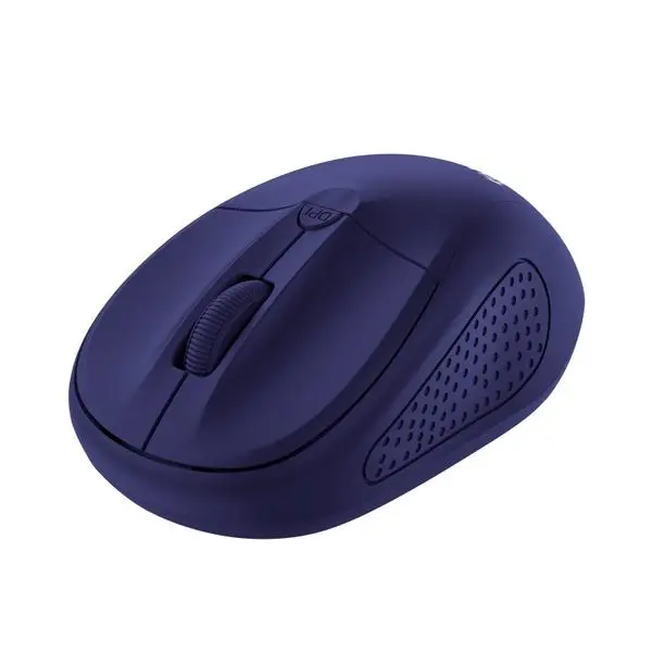 TRUST Primo Wireless Mouse Blue – Безжична, удобна и стилна мишка за офис