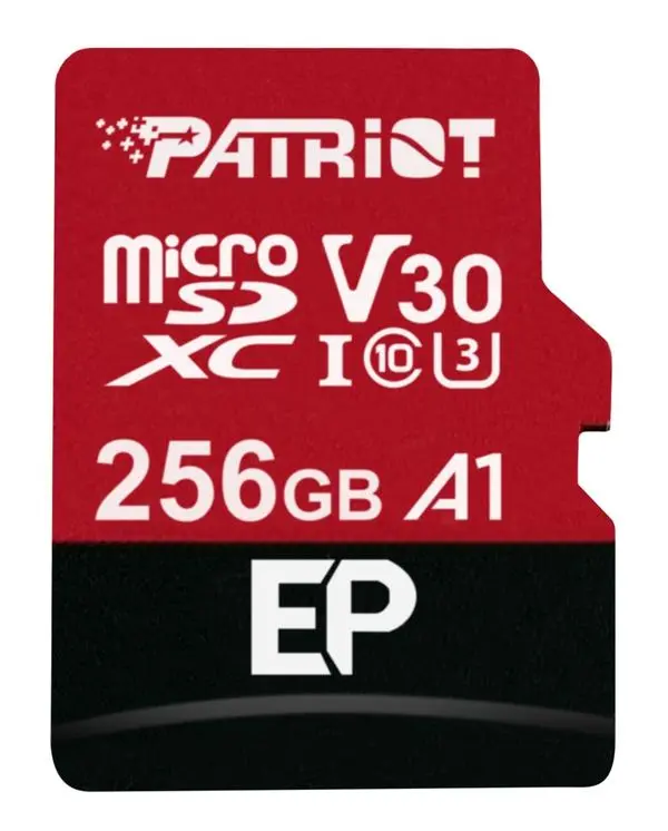 Patriot EP Series 256GB micro SDXC V30 - PEF256GEP31MCX