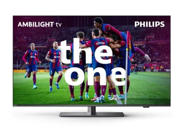 Philips  55" THE ONE, UHD 4K LED, 120 Hz, 3840x2160, DVB-T/T2/T2-HD/C/S/S2, Ambilight 3, HDR10+, Google TV - 55PUS8818/12