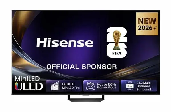 Hisense 65"U7S Pro, 4K Ultra HD 3840x2160, ULED, FALD, Quantum Dot, 165Hz, IPS, HDR 10+, HLG, Dolby Vision IQ - 65U7S_PRO