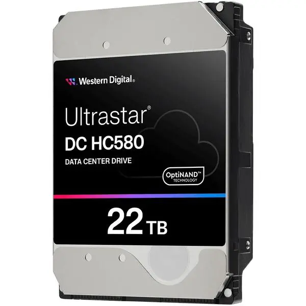 WESTERN DIGITAL ULTRASTAR DC HC580 8,89cm 3,5Zoll 26.1 22TB 512 7200RPM SATA ULTRA 512E SE NP3 -  (К)  - 0F62785 (8 дни доставкa)