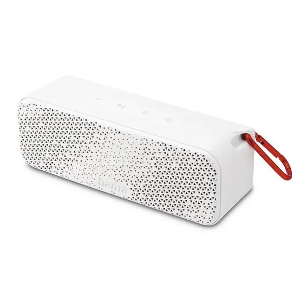 Блутут колонка HAMA PowerBrick 2.0, Водоустойчива, 8W, Бяла - HAMA-188227