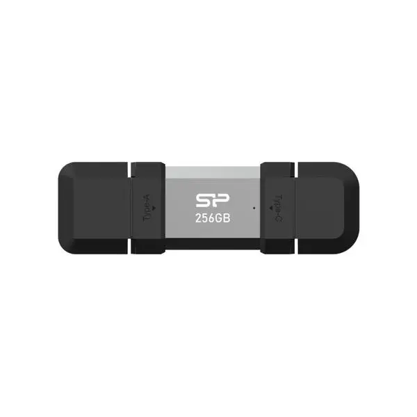 USB памет Silicon Power Mobile C51 256GB USB-A и USB Type-C (USB 3.2 Gen 1), SLP-USB-UC3C51V1S-256GB