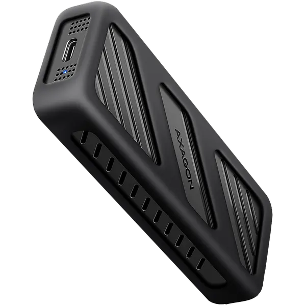 AXAGON EEM2-20G USB-C 3.2 Gen 2x2 20Gbps - M.2 NVMe SSD ARMORED 30-80mm ALU box - EEM2-20G