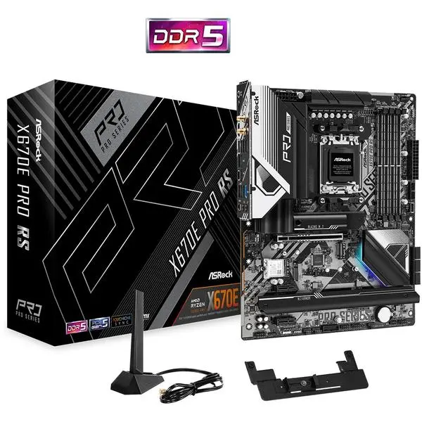 AM5 Asrock X670E PRO RS DDR5 -  (К)  - 90-MXBJ70-A0UAYZ (8 дни доставкa)