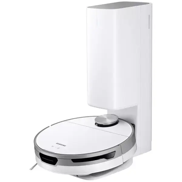 Прахосмукачка, Samsung VR30T85513W/GE, Vacuum Cleaner Robot Jet Bot + with LiDAR sensor, 60W, 0.3L, Smoky white - VR30T85513W/GE