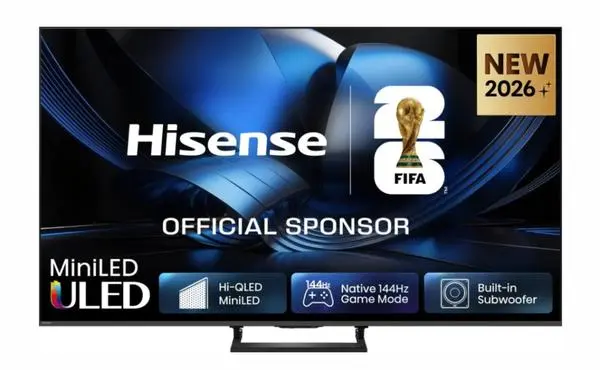 Hisense 55" U7SE, 4K Ultra HD 3840x2160, ULED, FALD, Quantum Dot, 144Hz, IPS, HDR 10+, HLG, Dolby Vision IQ - 55U7SE