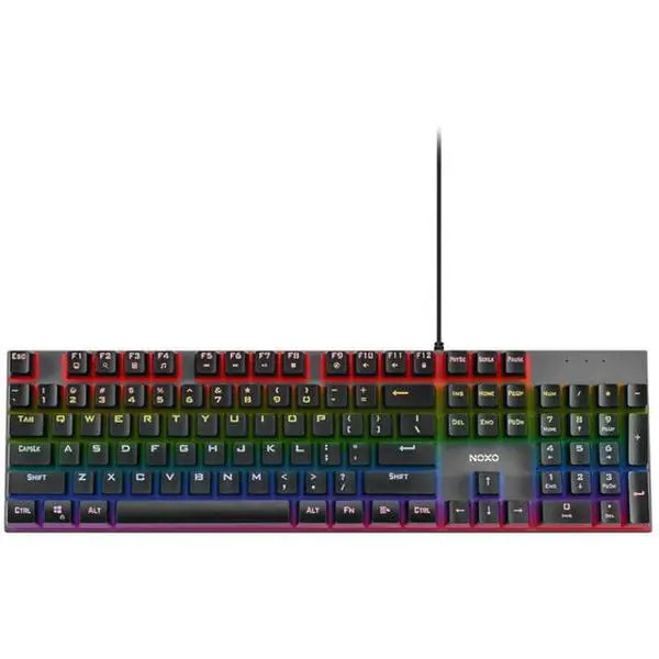 NOXO FUSIONLIGHT GAMING KEYBOARD RAINBOW 1350104