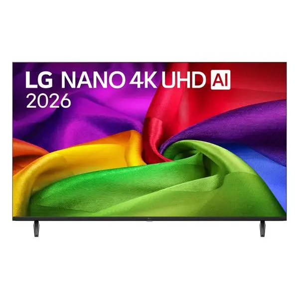 LG  50" 4K HDR UHD, 3840x2160, DVB-T2/C/S2, AI Alpha 7, HDR 10, webOS 26, ThinQ AI, VRR, ALLM, HGiG, WiFi - 50NU800B3LC